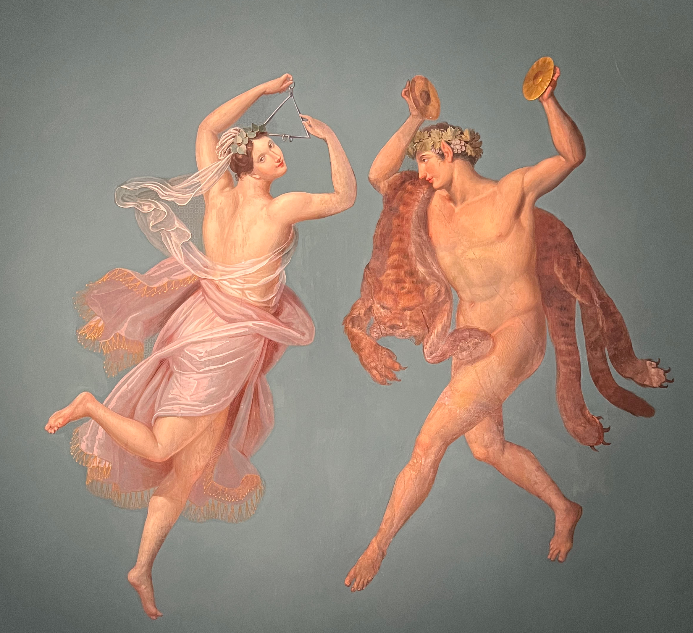 Pompeiana hall fresco - Palazzo dei Normanni, Palermo